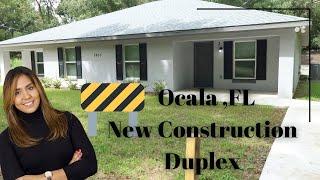 Tour of New Construction Duplex in Ocala, FL