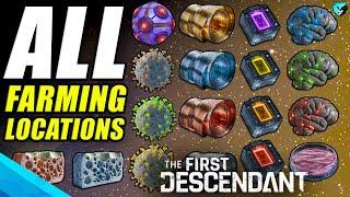 BEST Farming Locations for ALL Materials in The First Descendant