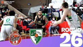 Lekavicius' floater gives Zalgiris road win! | Round 26, Highlights | Turkish Airlines EuroLeague