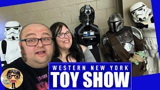 WE MET MANDO AND GROGU!!! (Plus vintage toys, games and more!!) The Iceplex - Henrietta, NY