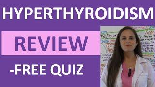 Hyperthyroidism | Hyperthyroid Endocrine Nursing Symptoms Treatment Pathophysiology NCLEX