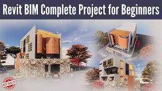 Revit BIM Complete Project for Beginners