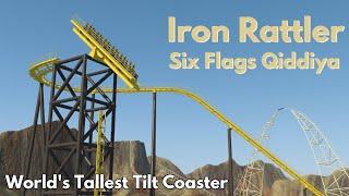 Iron Rattler | Six Flags Qiddiya - Vekoma Hyper Tilt Coaster | NoLimits 2 Recreation