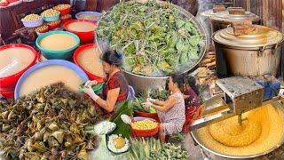 Bự nhất Sài Gòn XÓM BÁNH Ú NƯỚC TRO gói thủ công, toàn mối đặt sỉ ngàn cái dịp Tết Đoan Ngọ