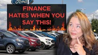 Dealership Finance Managers HATE when you know these 6 things! #finance #carbuying #carfinance