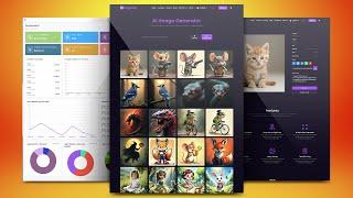 How to Create An AI Image Generator Website  | Build an AI Image Generator SaaS Project
