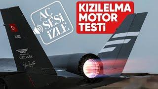 Aç sesi izle! Bayraktar Kızılelma'nın motor testi