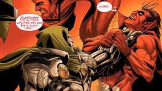 Dr Doom & Dr Strange fight Mephisto