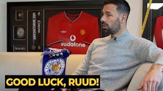 Van Nistelrooy first words as Leicester City manager after sacked from United | Man Utd News