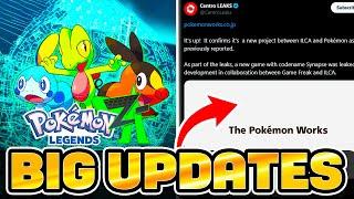 POKEMON LEGENDS ZA STARTERS LEAKED & NEW Pokemon Game Project Confirmed by The Pokemon Works Company