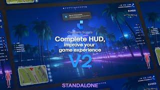 [FiveM] Complete Hud V2 | Pause menu/Body health/Settings...