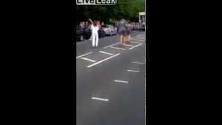 Man Shouting Allahu Akbar Tries To Grab Olympic Torch