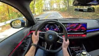 2024 BMW i5 eDrive40 - POV First Drive (Binaural Audio)