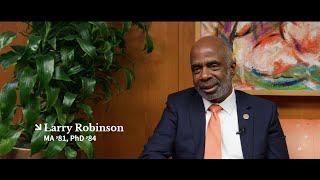 2020 Distinguished Alumni: Larry Robinson, MA ’81, PhD ’72