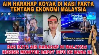 MALAYSIA KERISIS MONITER SETETMEN DARI AIN HARAHAP NI⁉️Kan dah koyak jangan meludah ke atas