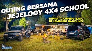 OUTING WITH JEJELOGY 4X4 SCHOOL. QUIET AND COOL CAMPING IN PANORAMA HILLS CIKOLE BANDUNG.