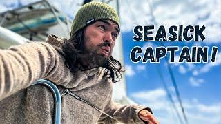 WILD OFFSHORE SAILING: Even the captain can't handle it  (Episode 277)