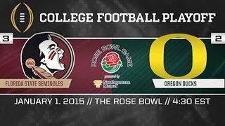 Rose Bowl 2015- Oregon Ducks Highlights