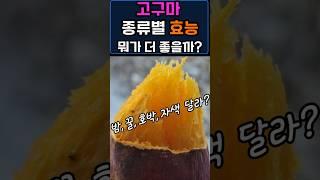 고구마 하나로 몸과 마음이 모두 좋아집니다! #건강정보 #건강식 #다이어트 #체중감량 #고구마효능