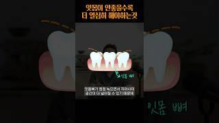 치실, 치간칫솔 쓰면 치아 사이가 벌어질 수 있나요? | 치아 사이 잇몸 염증