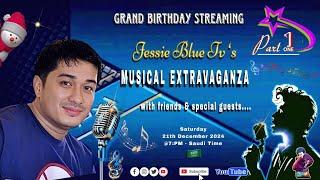 JBTV's GRAND BIRTHDAY LIVE STREAMING | PART 1 - MUSICAL EXTRAVAGANZA