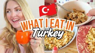 WHAT I EAT IN A DAYTURKISH FOOD | My Pretty Everything