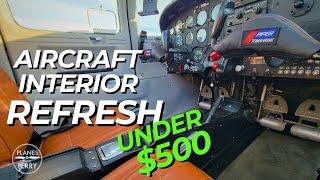 Restoring Aircraft Interior Panels Step by Step While Saving $$$