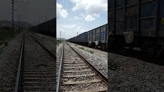 EMD With HEAVY LOAD | Crazy track sounds | Indian Railways |