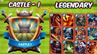 Trolling Opponents in Castle-1 With all legendaries in one deck! - Castle Crush