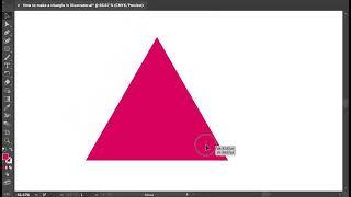 How to Make a Triangle with Polygon Tool in Adobe Illustrator