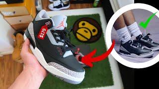 Air Jordan 3 Black Cement 2024: Detailed Review & On-Feet Look