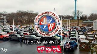 11th Annual Jeeps On The Run Toys For Tots Event With Ray Jeep Featuring Music From The 1985