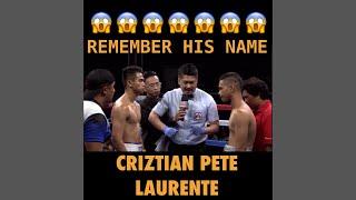 Grabe to  future star! rember his name, Criztian Pete Laurente