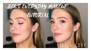 BEK'S EVERYDAY MAKEUP - CHIT CHAT GRWM // Bek & Cody