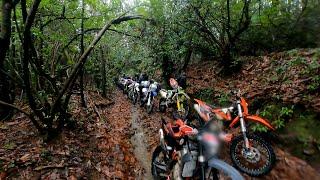 Christmas/New year Enduro Spin - Green lanes across Wales - Part 2 - Forestry trails - A Tad Moist