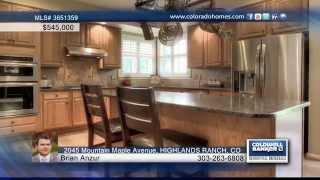 2045 Mountain Maple Avenue  HIGHLANDS RANCH, CO Homes for Sale | coloradohomes.com