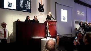 ME at $4 MILLION SALE BLACK STRAT DAVID GILMOUR CHRISTIES AUCTION