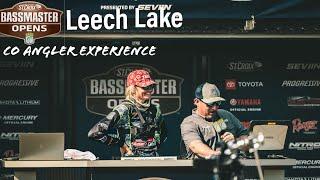 Experience Bassmaster Open Leech Lake As A Co Angler! (Day 1)