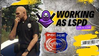 LIVE GTA 5 WORKING AS POLICE  | GTA LSPD LIVE #01 | Pro Genius Gamer | Ankki Is Live