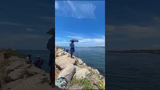 #shorts #trending Beauty of Sakthikulangara Beach | Kollam |Famous fishing Spot Kollam | I Vlogs