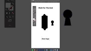 Door Logo on Adobe Illustrator | Creative Design Idea | Subscribe for more videos