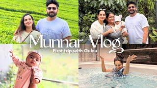 Gulsu in Munnar ️ | Our first trip together after pregnancy | Rutvi Thejus | Malavika | Thejus