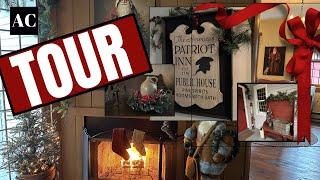 PRIMITIVE CHRISTMAS HOME TOUR/DREAMY