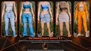 ZM Female Daily Outfit P.1 / ULTRA QUALITY CLOTHING PACK #fivem