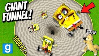 SPONGEBOB vs INFINITE FUNNEL!!  (Gmod Challenge)