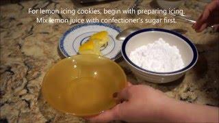 Лимонная глазурь _ Lemon icing