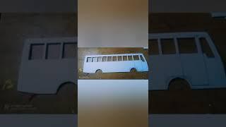 my First making kerala private bus miniature | full making | Miniature