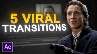 5 Viral Transition Effect's I After Effect's Tutorial