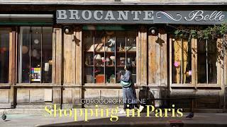 Visiting a wonderful antique shop in Paris - Looking for furniture for our new home｜France vlog