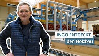 Hightech Holzbau | Ingo entdeckt | LIGNA.TV #handwerk #roomtour #holz